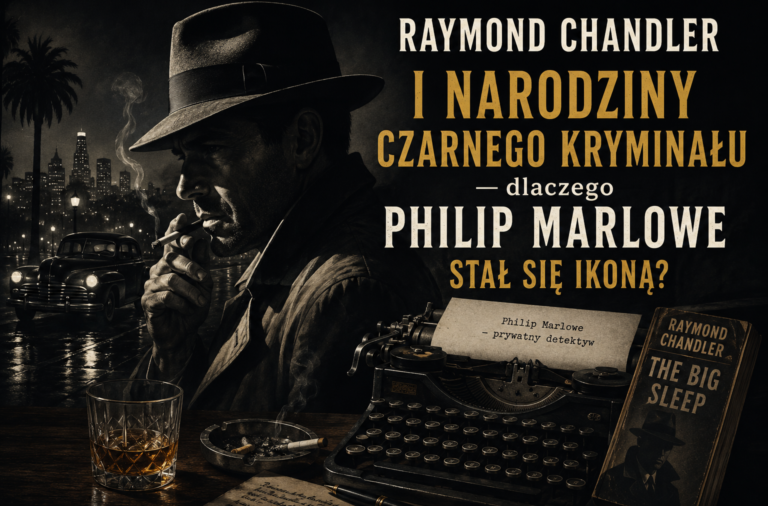 Raymond Chandler i narodziny czarnego kryminału — dlaczego Philip Marlowe stał się ikoną?